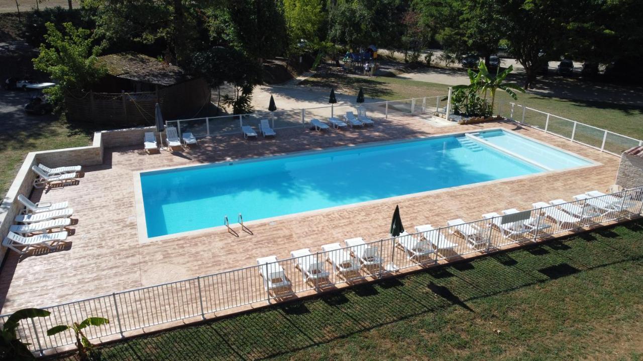 Camping Nature Le Valenty Mobil-Home-Dordogne Panoramique Clim Piscine Soturac Exteriér fotografie