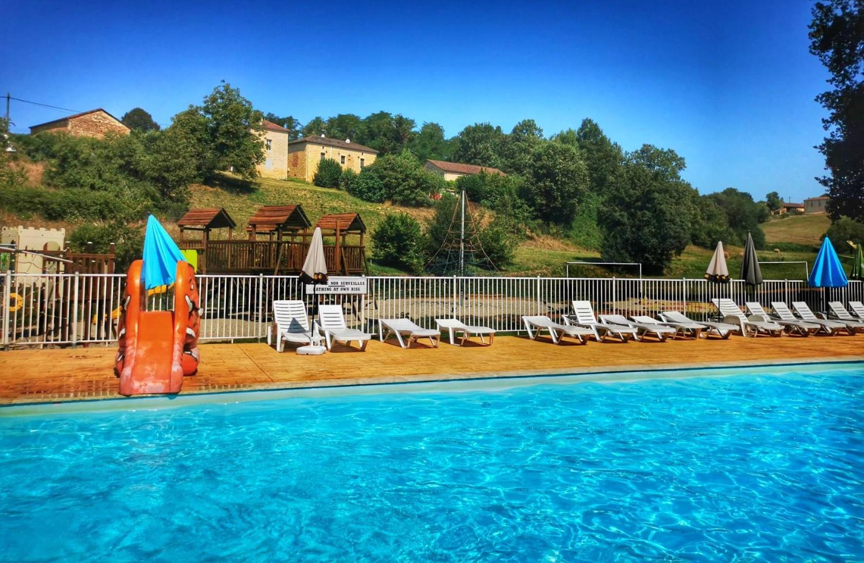Camping Nature Le Valenty Mobil-Home-Dordogne Panoramique Clim Piscine Soturac Exteriér fotografie