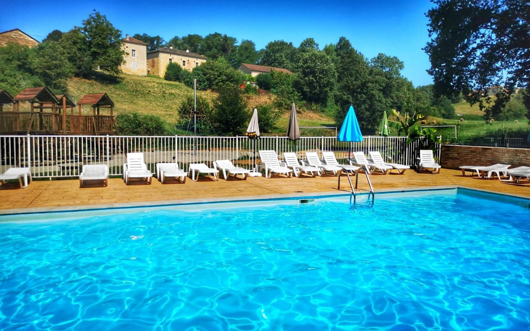 Camping Nature Le Valenty Mobil-Home-Dordogne Panoramique Clim Piscine Soturac Exteriér fotografie